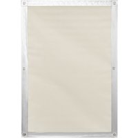 LICHTBLICK Dachfenster Sonnenschutz Haftfix, ohne Bohren, Verdunkelung (Beige, 36x51,5 cm für C02/102)