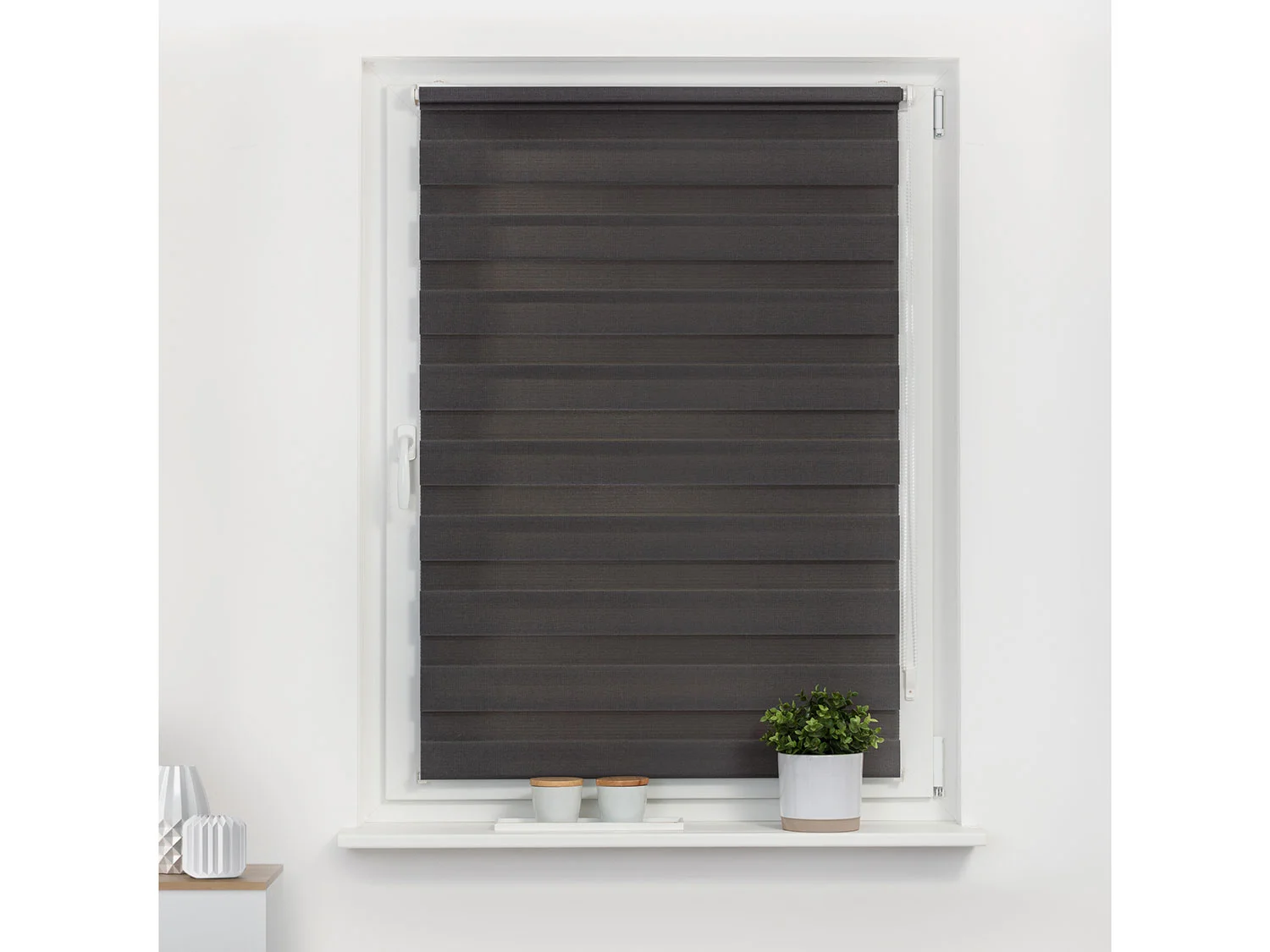 LICHTBLICK Duo Rollo Klemmfix, Anthrazit, 80x220 cm – Bild 3 von 4