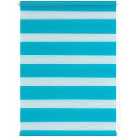 LICHTBLICK Duo Rollo Klemmfix, ohne Bohren (Blau, 120x150 cm)