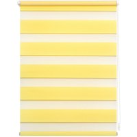 LICHTBLICK Duo Rollo Klemmfix, ohne Bohren (Gelb, 90x220 cm)