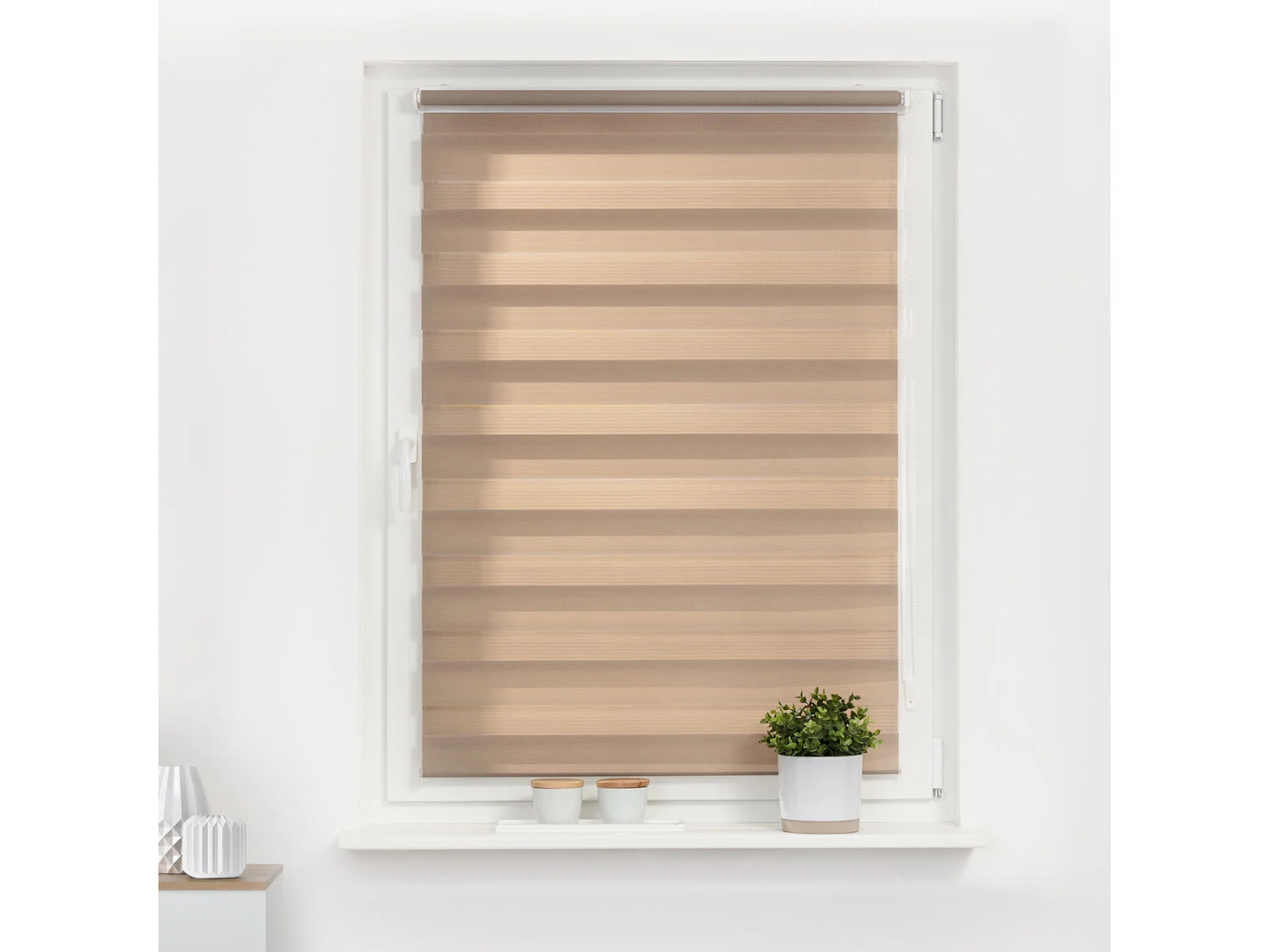 LICHTBLICK Duo Rollo Klemmfix, oh, Taupe, 80x220 cm – Bild 3 von 4