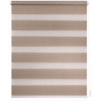 LICHTBLICK Duo Rollo Klemmfix, oh, Taupe, 90x220 cm