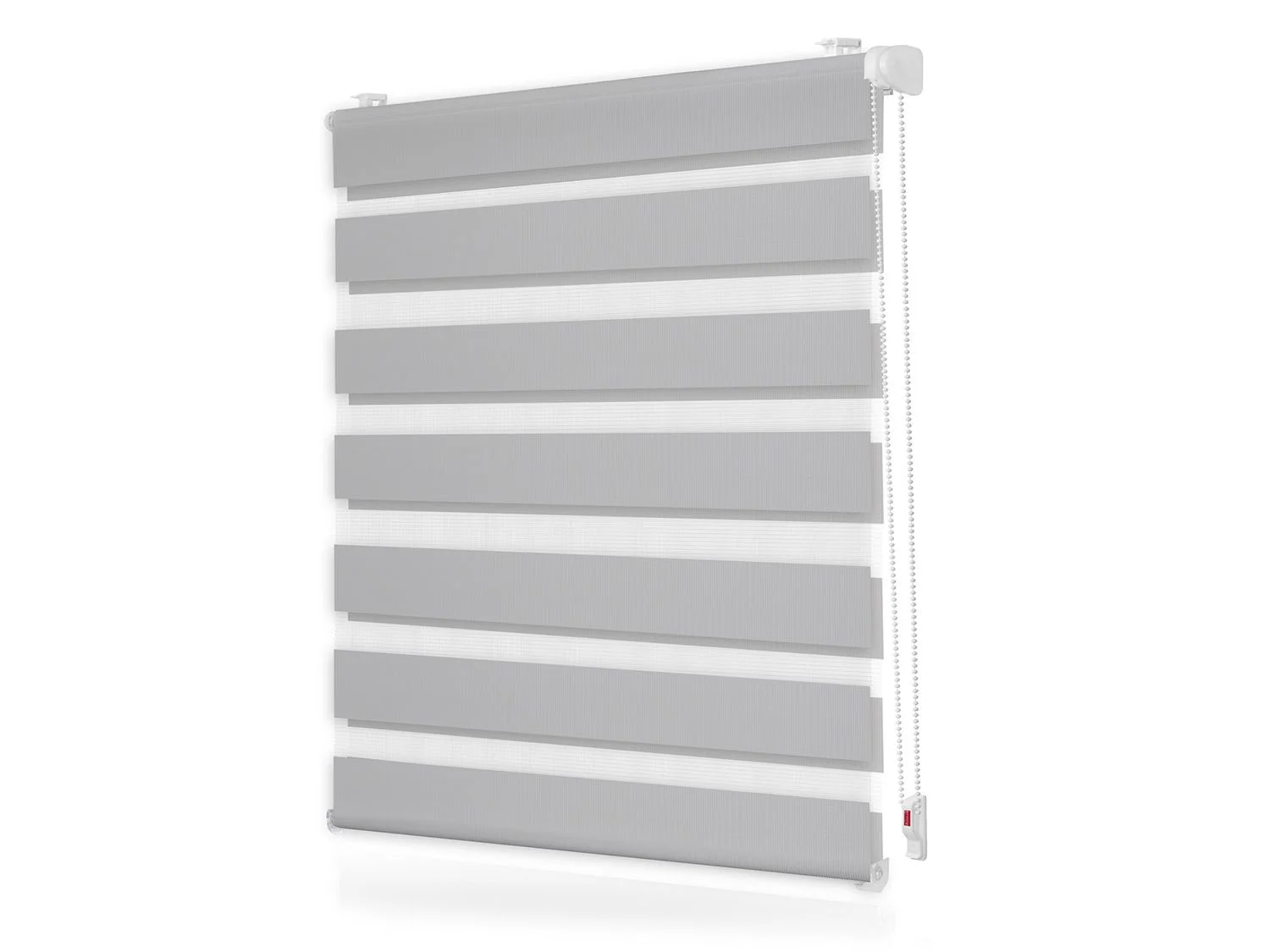 LICHTBLICK Duo Rollo Klemmfix, ohne Bohren (Grau, 45x150 cm) – Bild 3 von 4