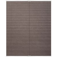 LICHTBLICK Plissee Klemmfix, ohne (Taupe, 75x130 cm)