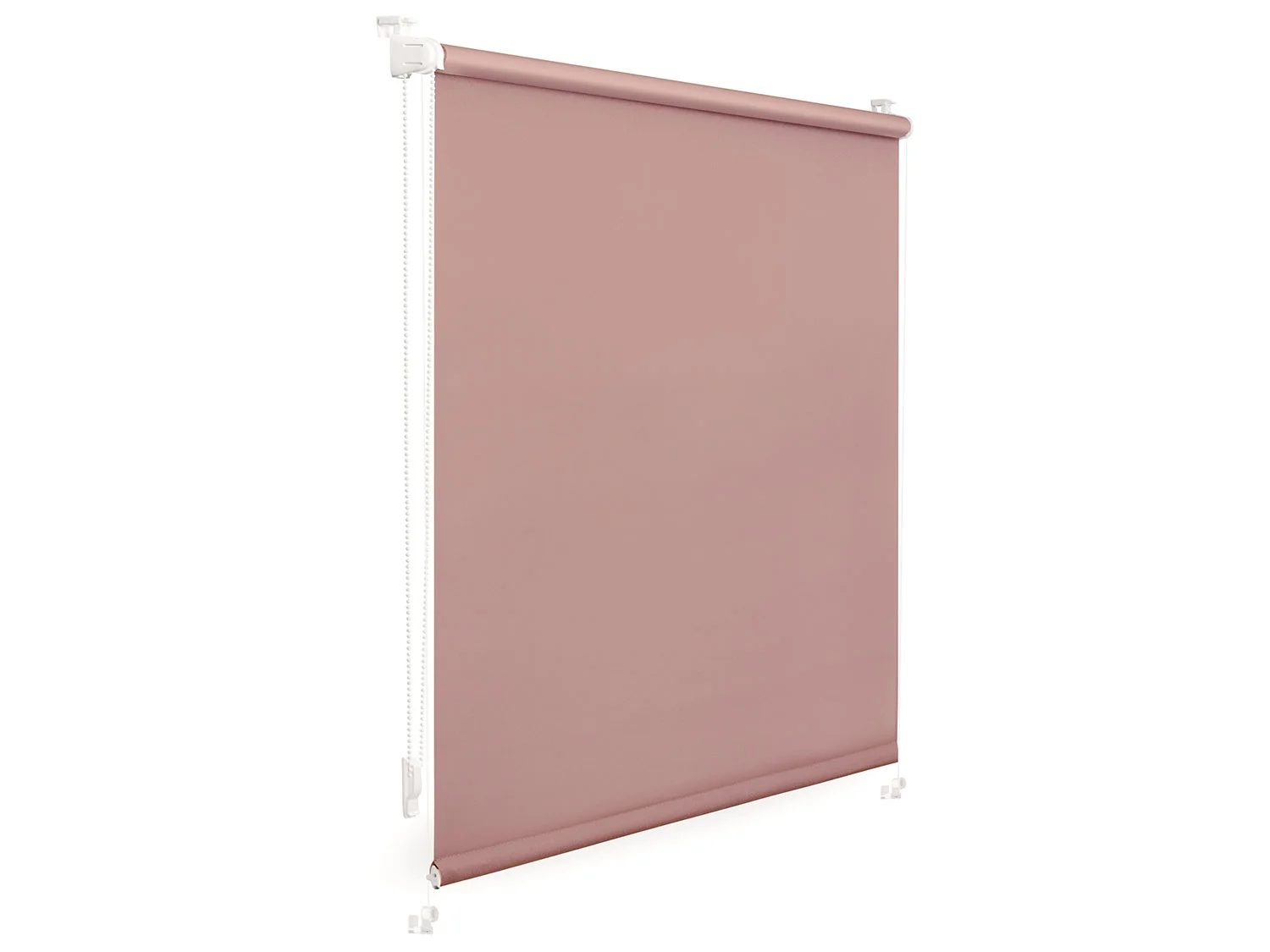 LICHTBLICK Rollo Klemmfix, ohne Bohren, verspannt, Verdunkelung (Altrosa, 90 x 220 cm) – Bild 3 von 4