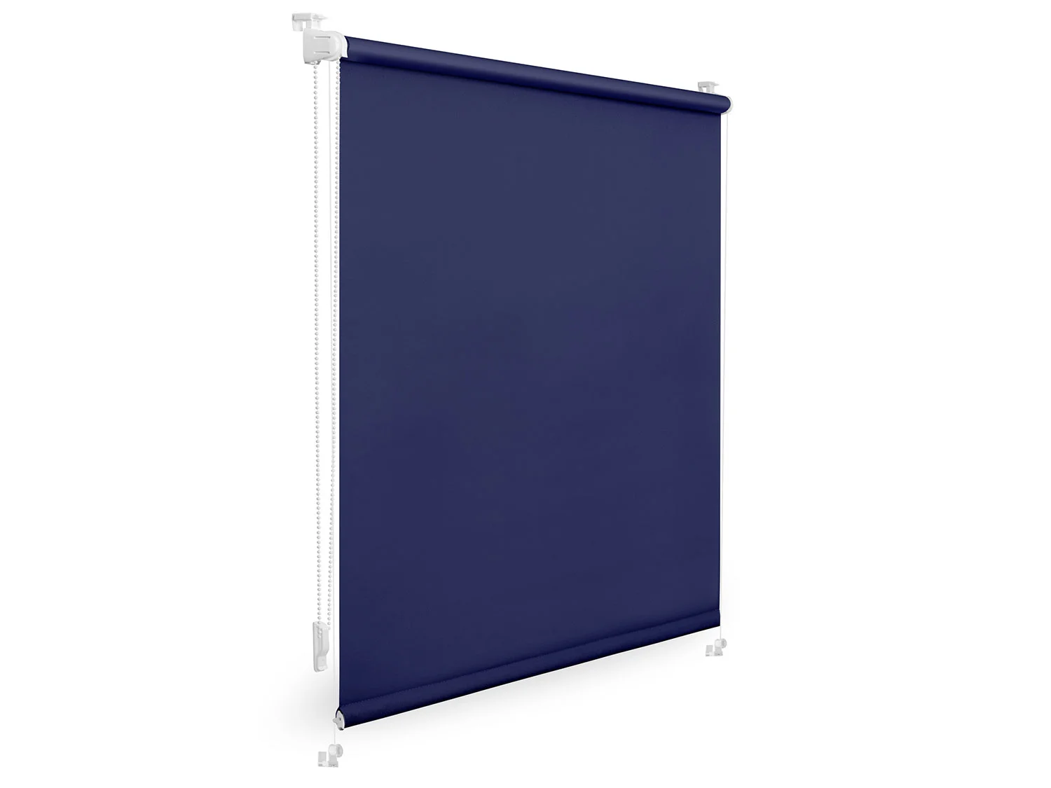 LICHTBLICK Rollo Klemmfix, ohne Bohren, verspannt, Verdunkelung (Blau, 90 x 220 cm) – Bild 3 von 4