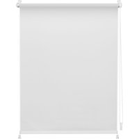 LICHTBLICK Rollo Klemmfix, ohne Bohren, verspannt, Verdunkelung (weiß, 45 x 150 cm)