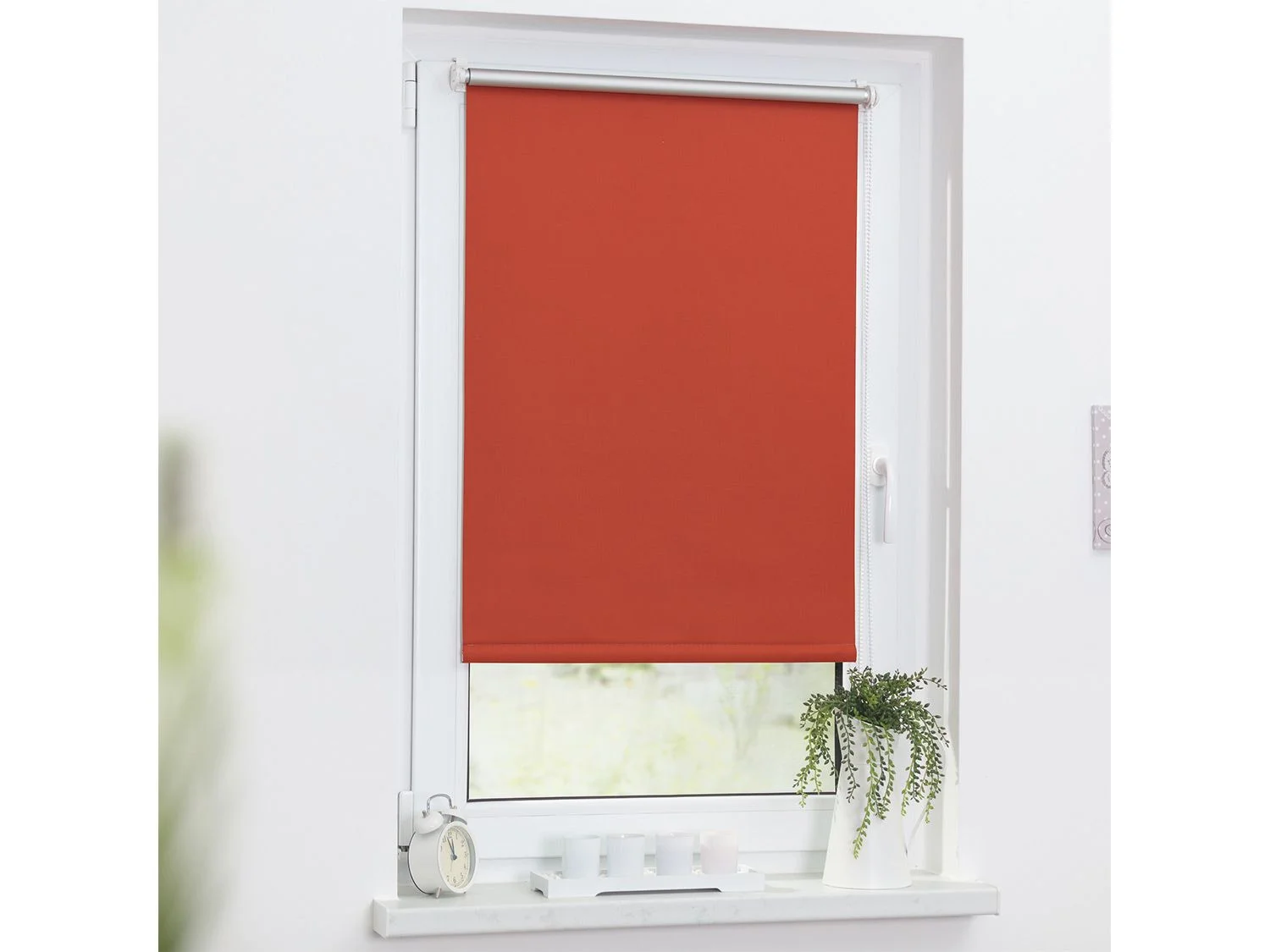 LICHTBLICK Thermo-Rollo Klem, Terracotta, 75x150 cm – Bild 3 von 4