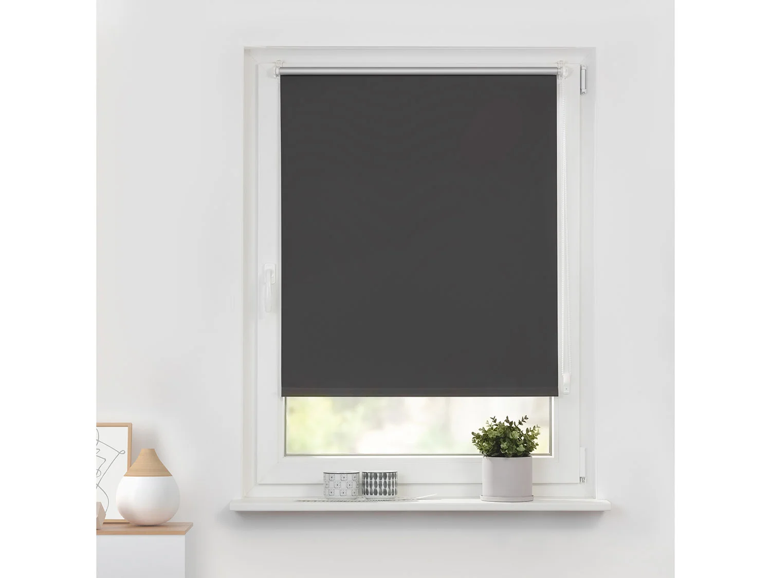 LICHTBLICK Thermo-Rollo Klemm, Anthrazit, 95x150 cm – Bild 2 von 4