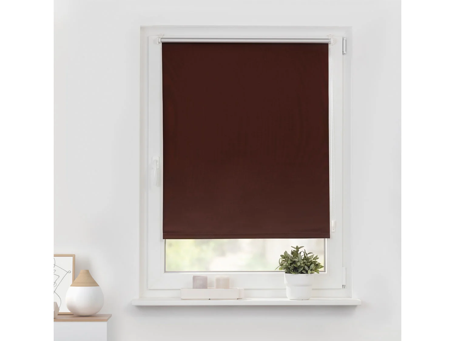 LICHTBLICK Thermo-Rollo Klemm (Braun, 55x150 cm) – Bild 2 von 4