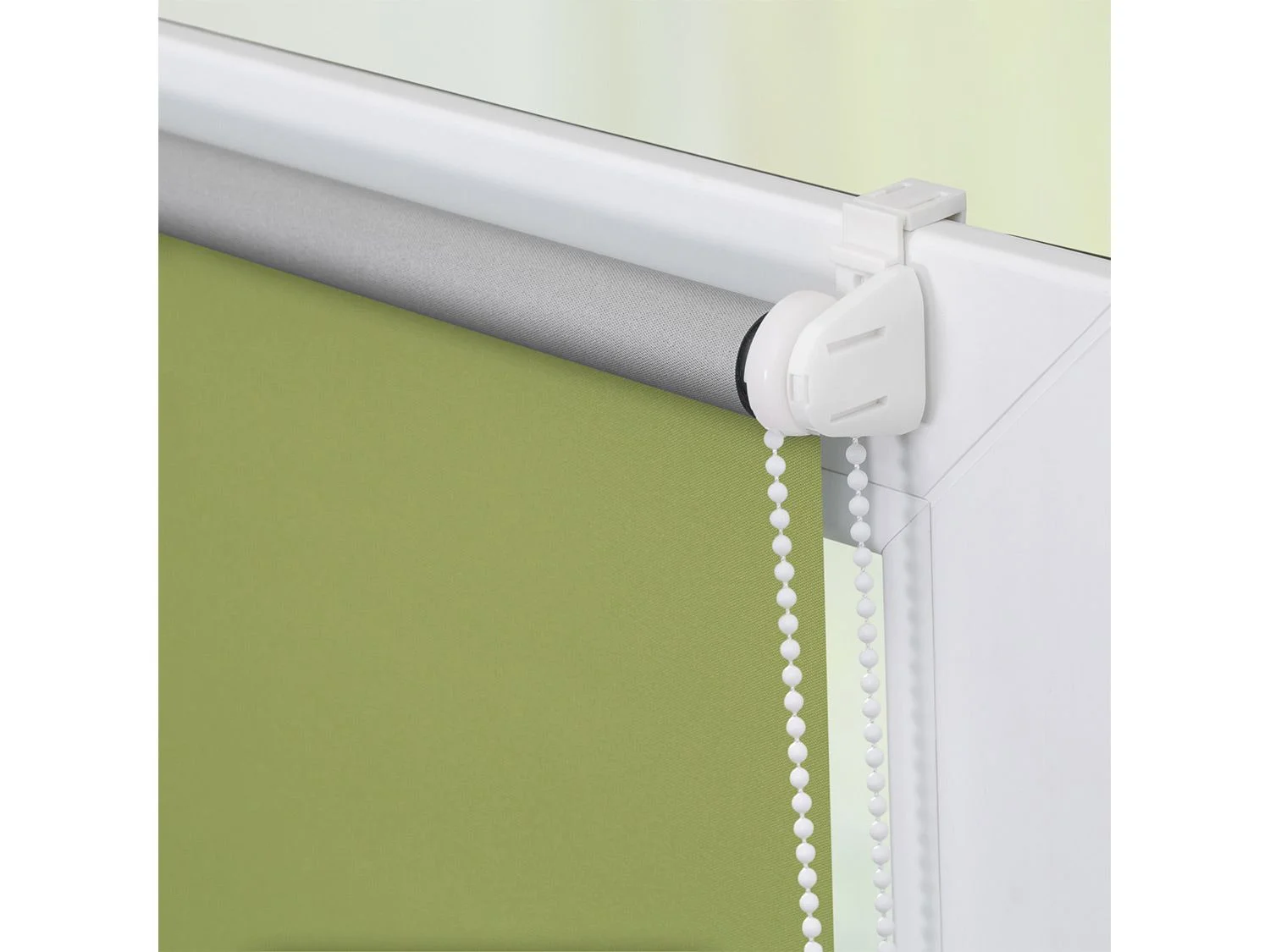 LICHTBLICK Thermo-Rollo Klemmfix, Grün, 50x150 cm – Bild 4 von 4