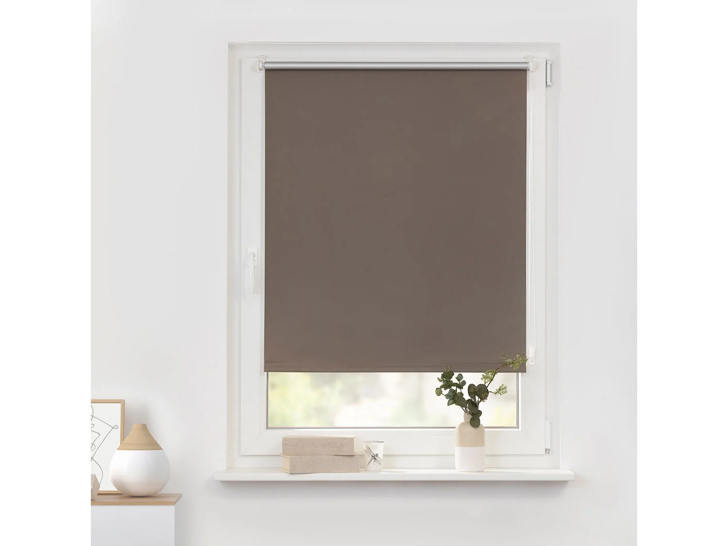 LICHTBLICK Thermo-Rollo Klemmfix, Taupe, 50x150 cm – Bild 2 von 4