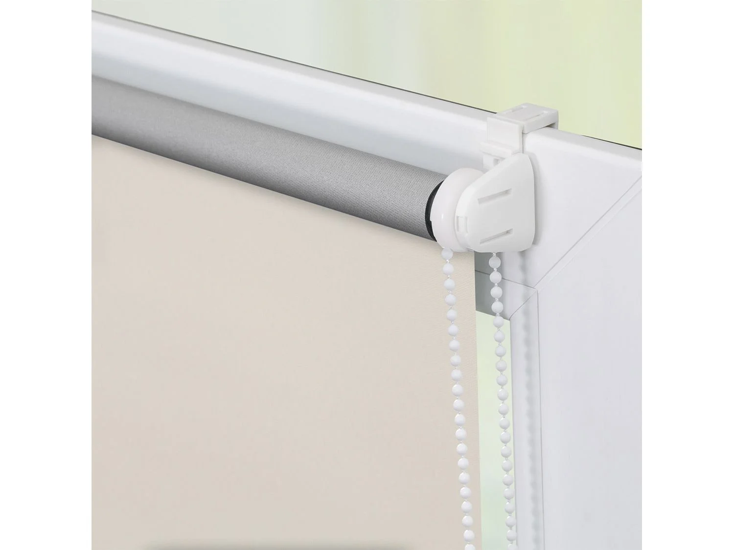 LICHTBLICK Thermo-Rollo Klemmfix, Creme, 85x150 cm – Bild 4 von 4