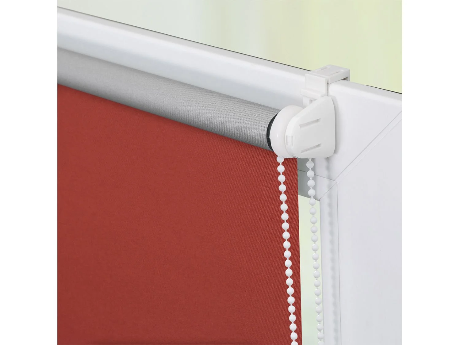 LICHTBLICK Thermo-Rollo Klemmfix, ohne Bohren, Verdunkelung (Terracotta, 80x150 cm) – Bild 4 von 4