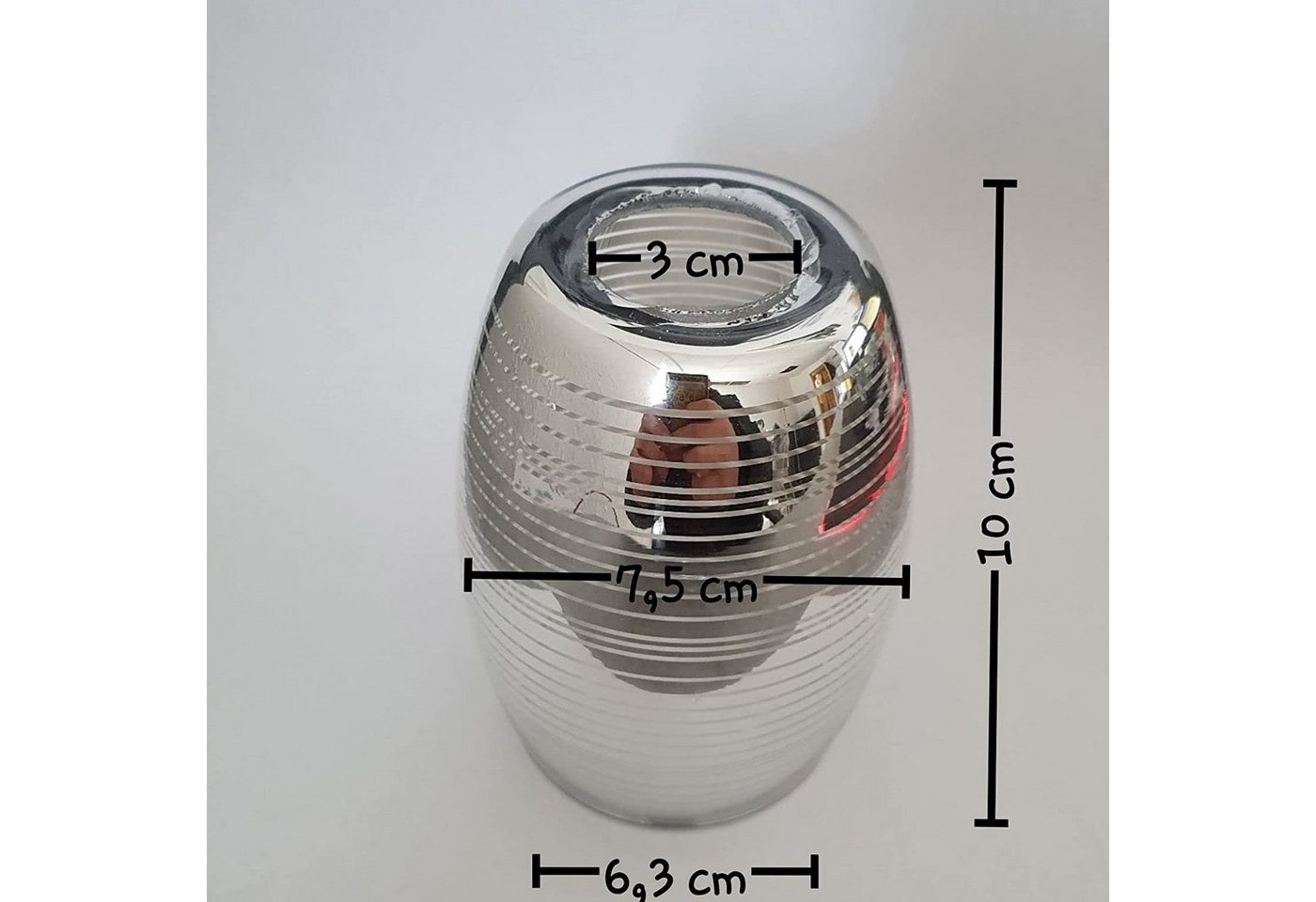 Lichthandel Hoch Lampenschirm E14 Lampenglas Ersatzschirm Lampe Lampenschirm Ersatzglas – Bild 2 von 5