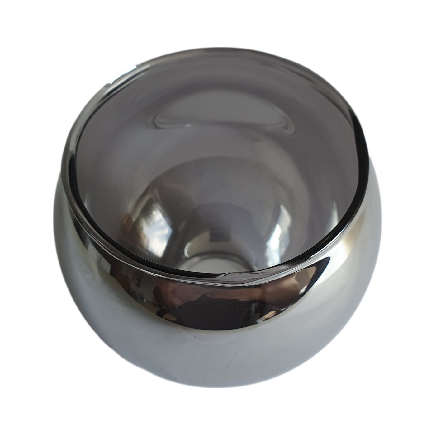 Lichthandel Hoch Lampenschirm E14 Lampenglas Ersatzschirm Glaslampenschirm Ersatzglas Rauchglas, passend für E14 Fassung Lampenschirm Hängelampe Tischlampenschi – Bild 5 von 5