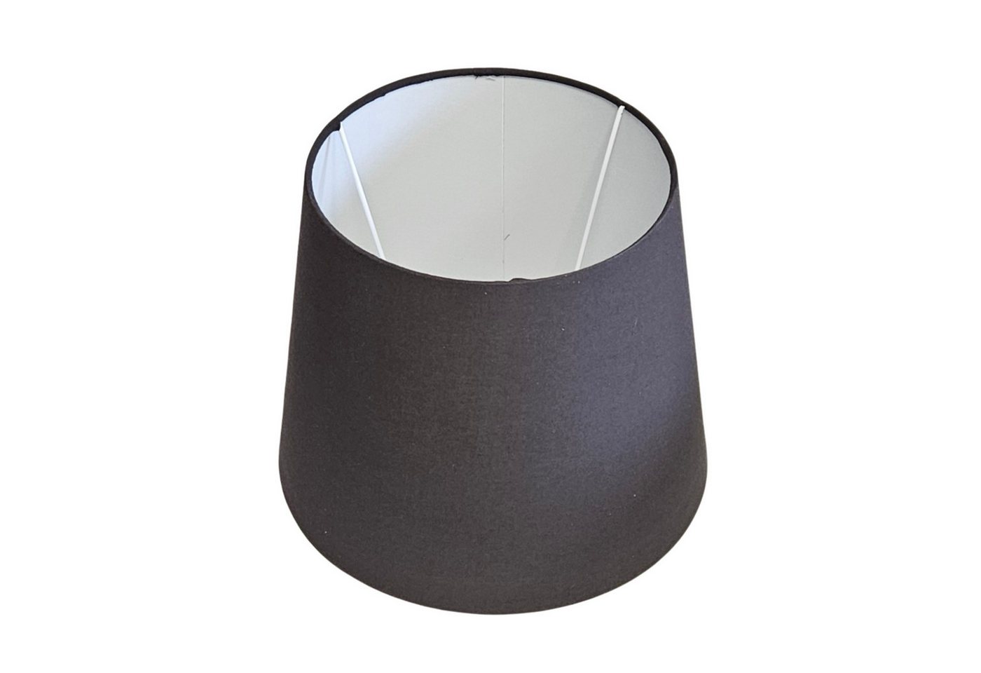 Lichthandel Hoch Lampenschirm Lampenschirm E27 Stoffschirm Rund Retro Vintage Leuchtenschirm, eleganter moderner Stoffschirm – Bild 4 von 5