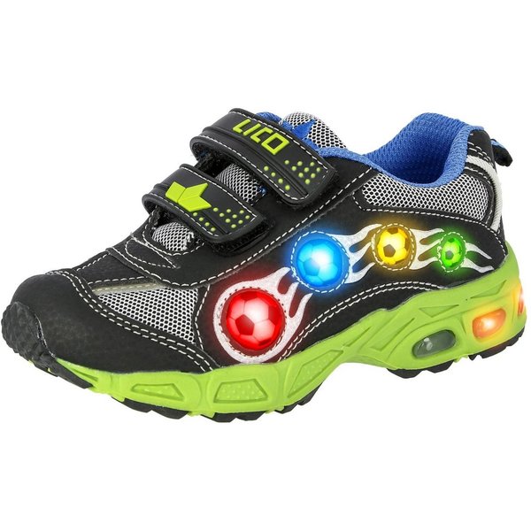 Lico Blinkschuhe Adrian V Blinky Klettschuh