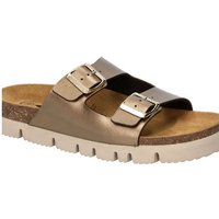 LICO Damen Pantolette Bioline Chic, Größe 39 in Braun