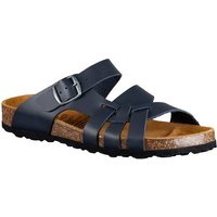 LICO Damen Pantolette Bioline Flora, Größe 40 in Schwarz