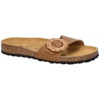 LICO Damen Pantolette Bioline Once Style, Größe 41 in Braun
