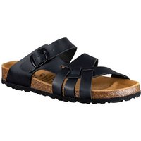 LICO Damen Sandalen Bioline Flora, Größe 38 in Schwarz