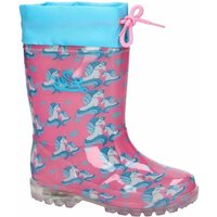 LICO Gummistiefel Powerlight W Blinky, Größe 28 in Pink