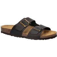 LICO Herren Pantolette Bioline Jenrik, Größe 38 in Braun