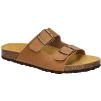 LICO Herren Pantolette Bioline Man, Größe 46 in Braun