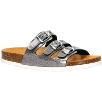 LICO Kinder Pantolette Bioline Kids Glitter, Größe 37 in Grau