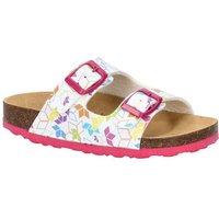 LICO Mädchen Pantolette Bioline Rocky, Größe 35 in Weiß