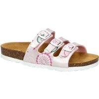 LICO Pantolette Bioline Flower Kids, Größe 36 in Pink