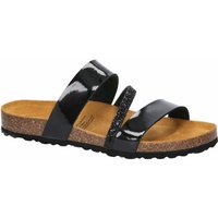 LICO Pantolette Bioline Glitter, Größe 41 in Schwarz