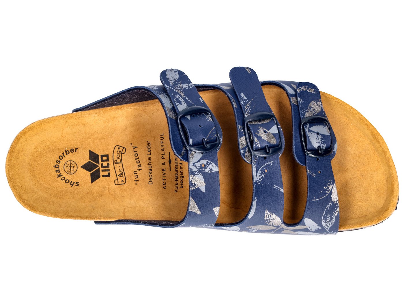 Lico Pantolette Bioline Leave Pantolette – Bild 5 von 5
