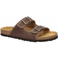 LICO Pantolette Bioline Man Soft, Größe 44 in Braun