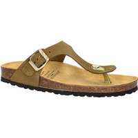 LICO Pantolette Bioline Trend Leather, Größe 36 in Grün