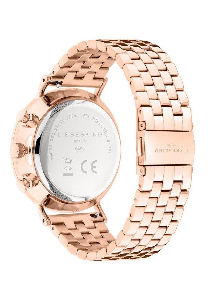 Liebeskind Berlin Chronograph Small Modern Chronograph Edelstahl – Bild 4 von 4