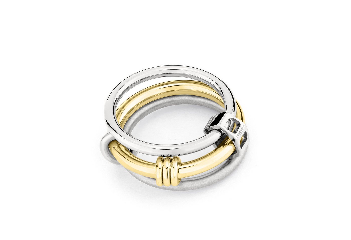Liebeskind Berlin Fingerring The Layer-Ring Edelstahl – Bild 3 von 3
