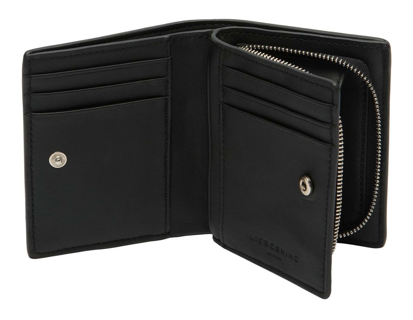 Liebeskind Berlin Geldbörse Snake Wallet, aus echtem Leder mit RFID-Blocker Schutz – Bild 2 von 3