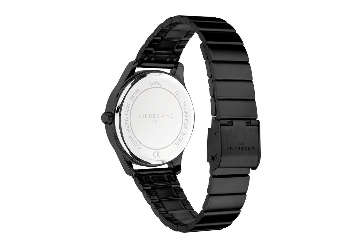 Liebeskind Berlin Quarzuhr Basic Staples LT-0389-MQ, Armbanduhr, Damenuhr, Edelstahlarmband, analog – Bild 4 von 5