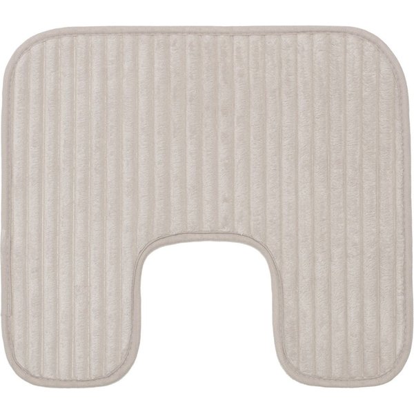 liebling Badematte Badvorleger, Badteppich, rutschhemmend beschichtet, fußbodenheizungsgeeignet, Polyester, quadratisch, starke Saugfähigkeit, für alle Bodenbel