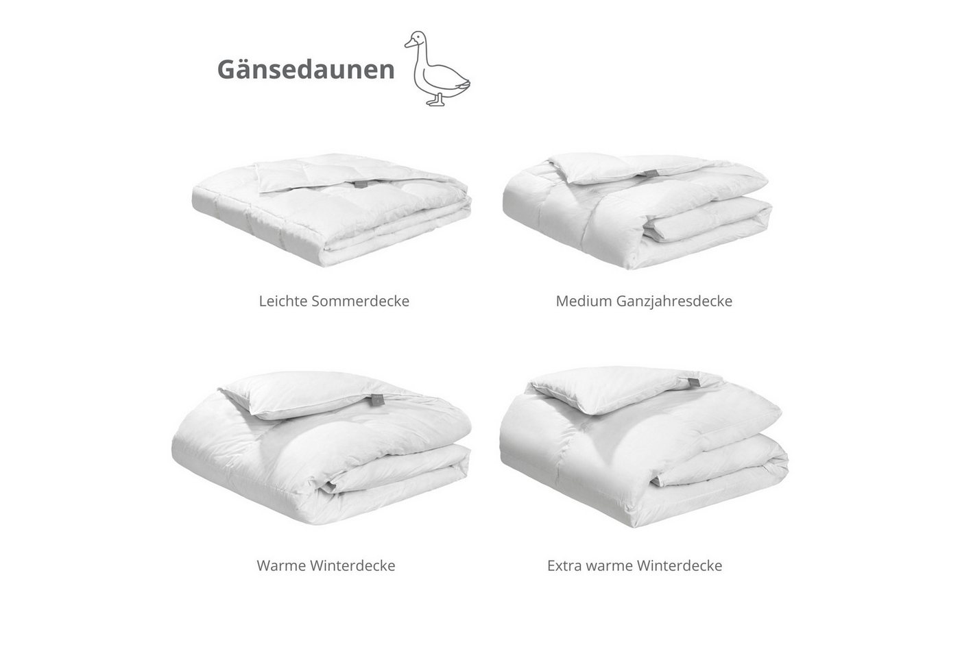 liebling Gänsedaunenbettdecke Premium, Füllung: 100% Gänsedaunen, Downpass- und Nomite-zertifiziert – Bild 4 von 5