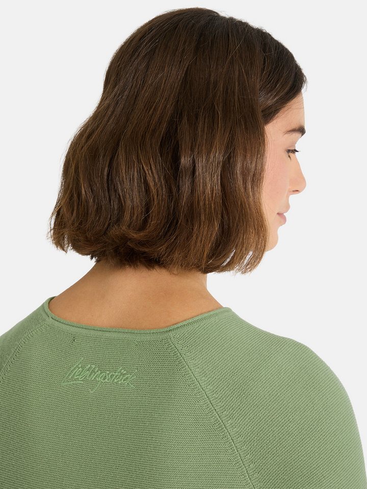 Lieblingsstück Kurzarmpullover KleraEP Halbarm mit Rundhals, unifarben – Bild 4 von 5