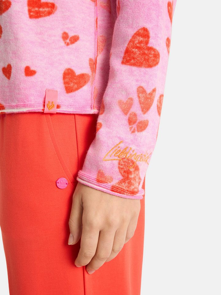 Lieblingsstück Rundhalspullover LiloL mit Kaschmir-Anteil, gemustert, Rundhalsausschnitt – Bild 4 von 5