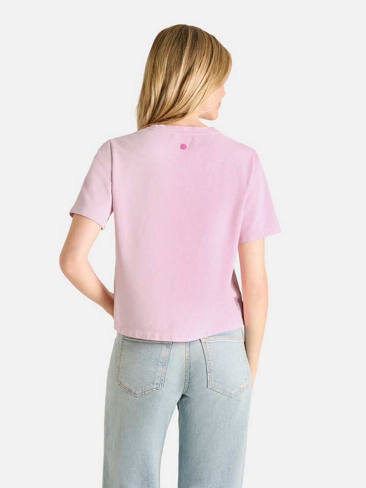 Lieblingsstück Rundhalsshirt CosimaL mit Frontprint, Baumwoll-Mix – Bild 2 von 5