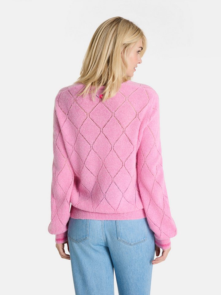 Lieblingsstück Strickpullover TilbeL mit Alpaka, Rautenmuster – Bild 2 von 5