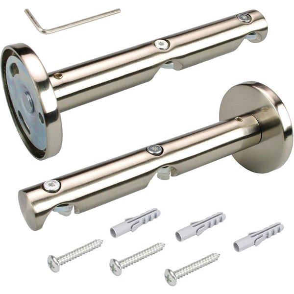 Liedeco Deckenträger für Gardinenstangen, Gardinenstangen, (1-St), für Gardinenstangen Ø 16 mm