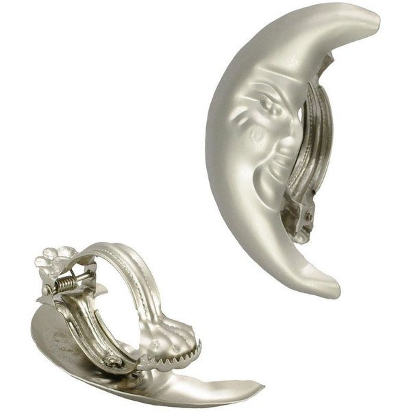 Liedeco Dekoklammer Mond, Gardinen, Vorhänge, (Packung, 2-St), für Gardinen, Vorhänge
