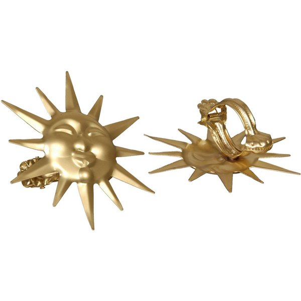 Liedeco Dekoklammer Sonne, Gardinen, Vorhänge, (Packung, 2-St), für Gardinen, Vorhänge