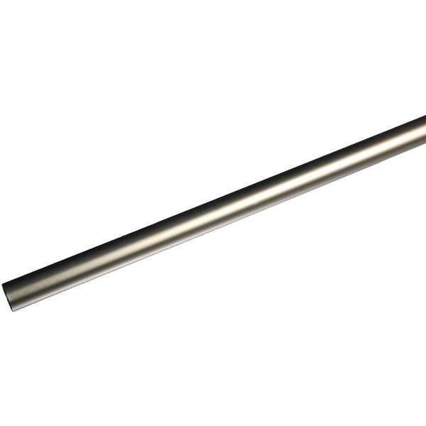 Liedeco Gardinenstange Fixmaß, Ø 16 mm, Fixmaß, Metall, 1-läufig im Fixmaß Ø 16 mm